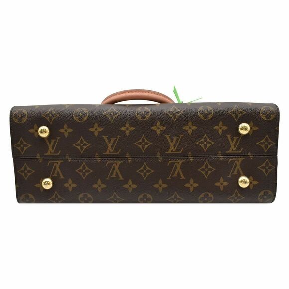 Louis Vuitton Tuileries Monogram Canvas Shoulder Bag Sesame Peach Creme - Picture 9 of 11